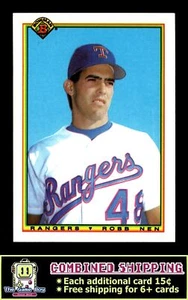 1990 Bowman #487 Robb Nen Texas Rangers RC - Picture 1 of 2