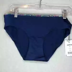 JASON WU Bemis Basics Pantaloni Hipster Navy, XL - Foto 1 di 9