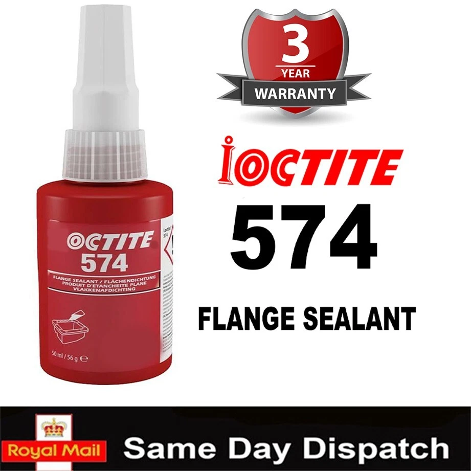 thread LOCk 574 50mL seals close-fitting joints between rigid metal flange TITE