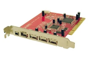 Adaptec 2-Firewire & 3-USB Ports PCI Adapter - Picture 1 of 1