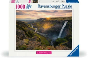 1000 Teile Ravensburger Puzzle Scandinavian Places Haifoss auf Island 12000110 - Bild 1 von 5
