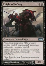 MTG 4x Knight of infamy-m13 * German German *