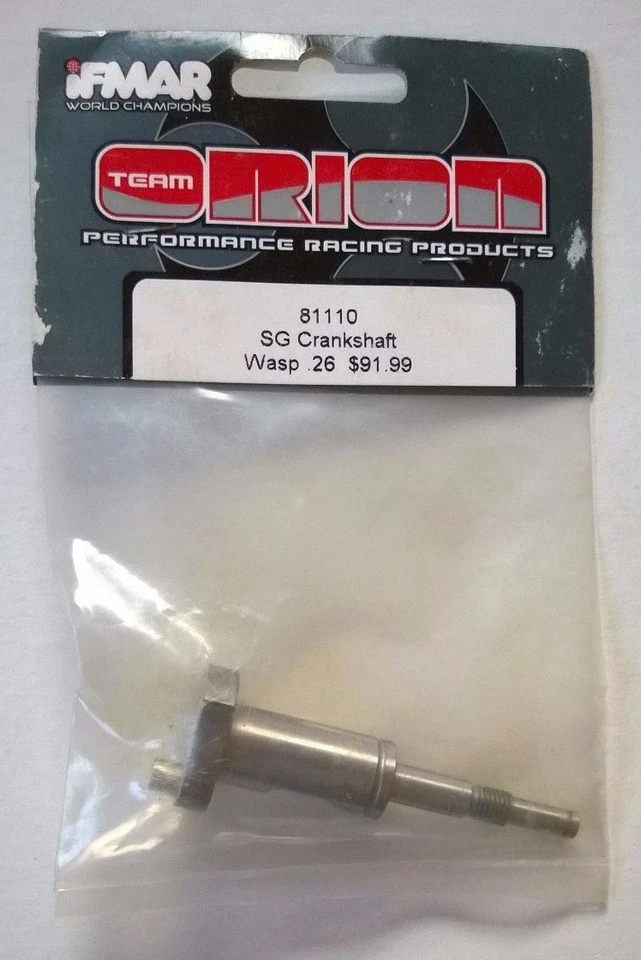 Cigüeñal TEAM ORION 81110 SG - Wasp .26 Vintage RC Radio Control Parte NUEVO Foto 1 de 1