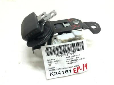 BMW X1 xDRIVE28i 2016-2022 retractor de cinturón de seguridad trasero central OEM Foto 1 de 4