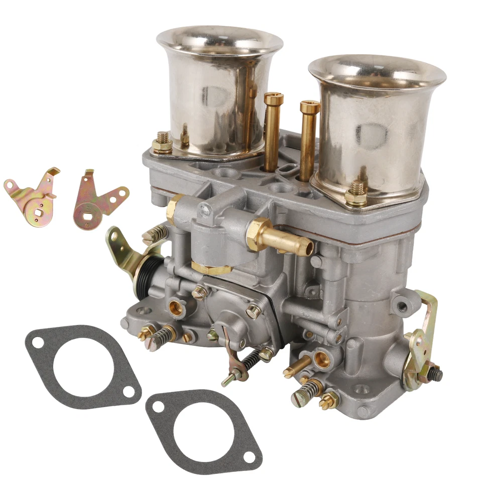 Kit de carburador de carburador para Volkswagen Beetle 44 IDF 2 BARRILES Jaguar Porsche Foto 1 de 4
