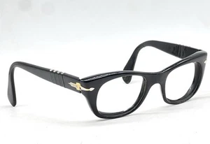 Vintage Persol Ratti 6201 48mm Frame Gold Arrows Original Lenses Italy - Picture 1 of 10