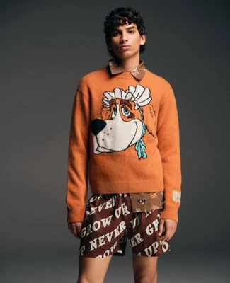PETER PAN & THE LOST BOYS Harry Lambert for Zara x Disney Nana Wool Sweater L - Image 1 of 4