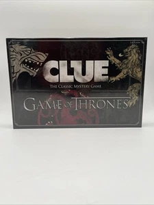 2016 CLUE Game of Thrones Edition USAopoly - BRAND NEW ๐ FACTORY SEALED!!! - Picture 1 of 2