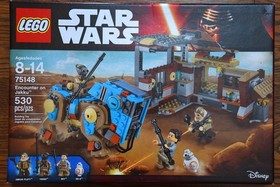 Lego 75148 Encounter on Jakku STAR WARS New in Sealed Box RETIRED
