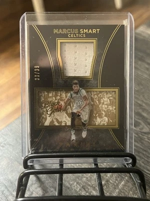 2015-16 Panini Black & Gold Marcus Smart Relic /99 - Image 1 of 2