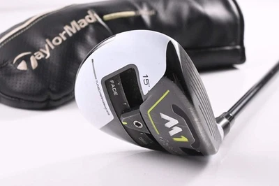 Taylormade M1 2017 #3 Wood / 15 Degree / Stiff Flex Tensei AV Blue Raw 65 Shaft - Image 1 of 4