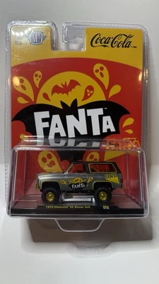 M2 Machines Fanta 1974 Chevrolet K5 Blazer 4x4 *RAW SUPER CHASE* Halloween 1/250 - Image 1 of 4