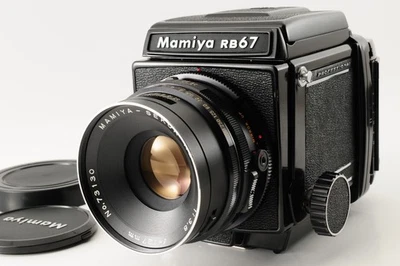 Mamiya RB67 Pro Sekor NB 127mm f/3.8 120 Film Back 【N.MINT】JAPAN #218 - Bild 1 von 4