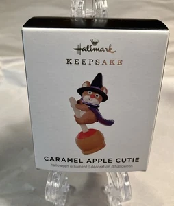 Hallmark Carmel Apple Cutie Adorno Halloween 2021 Nuevo - Imagen 1 de 7