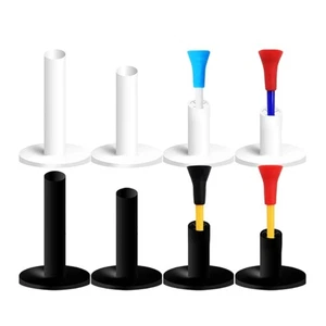Flexible Plastic Golf Practice Equipment Plastic Golf Tees Step Down Golf - Picture 1 of 8