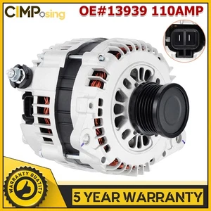 Alternador Nuevo Para Nissan 2.5L Altima Sentra 2002 2003 2004 2005 2006 13939 110A - Imagen 1 de 13