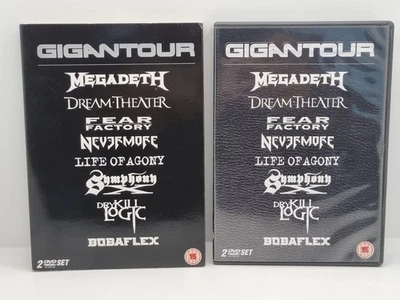 Gigantour DVD Set 2005 2 Disc Megadeth Dream Theater Symphony X Heavy Metal Rare - Bild 1 von 4