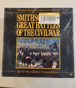 Smithsonian's Great Battles of the Civil War Seven Volume VHS Collectors Edition - Picture 1 of 4