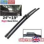 2Pcs RHD Front Window Windscreen Flat Wiper Blades Specific Fit 24