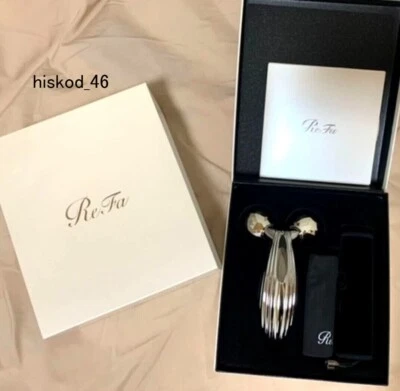 ReFa CARAT RAY RF-PC2019B MTG Platinum Beauty Facial Roller Handy Device Japan - Image 1 of 4