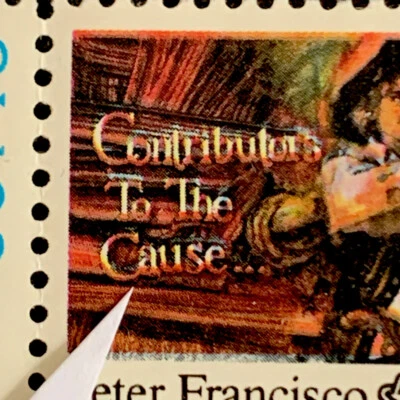 5/682 US Stamp Scott #1562 18c Color Shift On Letters Errors MNHOG Nice EFO - Image 1 of 4