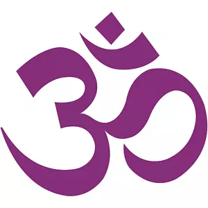 Yoga Om Symbol 4" Vinyl Decal Car Window Sticker Car Namaste Peace Meditate - Picture 1 of 26