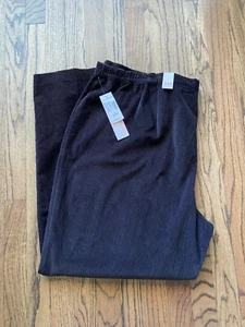 Damenhose Übergröße Cord Dressbarn Barn braun Größe 24 Neu mit Etikett #438 - Bild 1 von 7