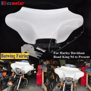 For Harley Touring Road King FLHR/C 1994-2022 Batwing Fairing 6x9 Speakers Cut - Picture 1 of 11
