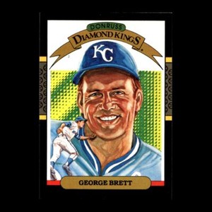 George Brett 1986 Donruss Super Diamond Kings Kansas City Royals #15 R315D 74