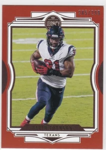2021 Panini Legacy Football  DAVID JOHNSON   RED /299  - Picture 1 of 2