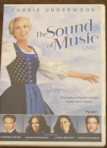 THE SOUND OF MUSIC: Live Starring Carrie Underwood, LN DVD Free Shipping - Picture 1 of 1