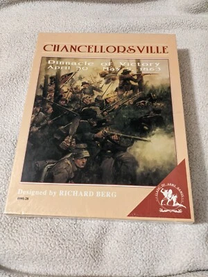 Clash of Arms CHANCELLORSVILLE Pinnacle of Victory NOS New Sealed SW Shrink MINT - Image 1 of 2