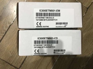 NEW GE FANUC IC695ETM001 ETHERNET MODULE IC695ETM001 FREE EXPEDITED SHIPPING - Picture 1 of 1