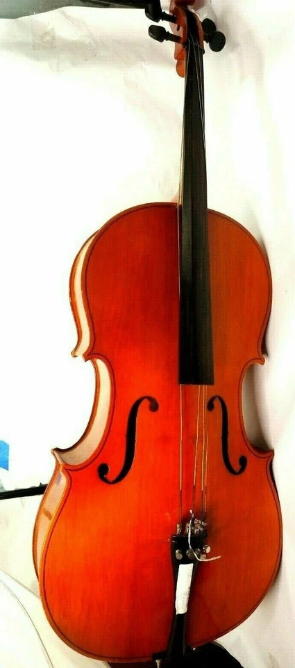 This Karl Knilling cello has an inner label stating it is Made in Germany.  No. - Image 1 of 4