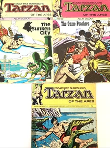TARZAN. NUMBER'S 51, 69, 77. 3 VINTAGE SCARCE WILLIAMS/TOP SELLERS PUBLISHING. - Imagen 1 de 13