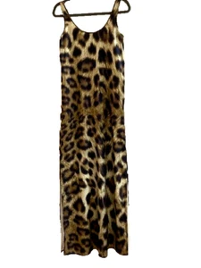 Magaschoni collection women's silk w/high side slits long dress us size 2 - Picture 1 of 5