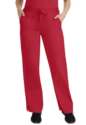 Red Healing Hands Purple Label Taylor Scrub Pant 9095 RED - Image 1 of 4