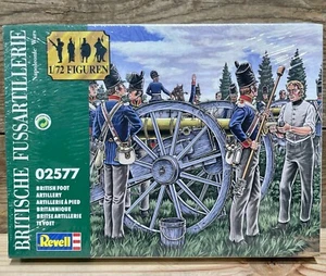 1993 Revell, British Foot Artillery, Napoleonic Wars, 1:72 Scale, 02577, NIB - Picture 1 of 7