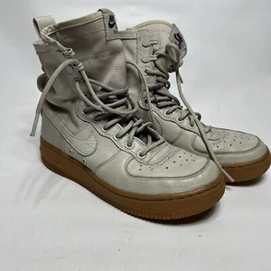 Nike SF Air Force 1 High Light Bone Womens Size 7 - Picture 1 of 10