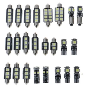 23pcs LED Car Interior Inside Light Dome Trunk Map License Plate Lamp BulbY-jl - Picture 1 of 12