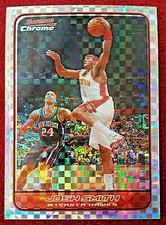 2006-07 Bowman Silver O'Neal & Chrome Bryant Gold Refractor X-Fractor Szczerbiak