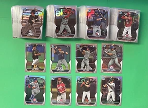 2023 BOWMAN CHROME DRAFT COMPLETE REFRACTOR SET #BDC1-200 SKENES LANGFORD CLARK - Picture 1 of 1