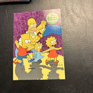 Jb11a The Simpsons 2000 InkWorks Anniversary Celebration #1 Title Bart  Homer