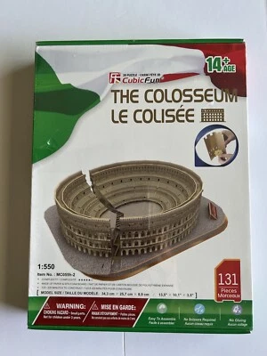 Cubic Fun The Colosseum 3D Puzzle Item No:MC055h 131 Pieces - Image 1 of 2
