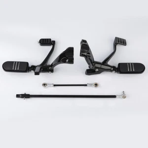 Forward Controls Foot Pegs Fit For Harley Sportster Iron 883 1200 2014-2022 - Picture 1 of 12