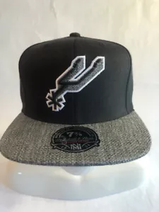 Mitchell & Ness San Antonio Spurs Woven TC Fitted Hi Crown Cap 7 3/8 - Picture 1 of 3