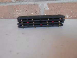 Carga de poste Crisco negro madera escala HO hecha a mano #HO1003 - Imagen 1 de 7