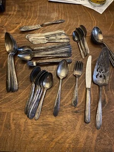 53 Assorted Piece Set Viceroy Plate USA Silverplate - Picture 1 of 15