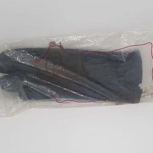 NEW 1950's PINKHAW black soft leather gloves original bag vintage Made in Englan - Picture 1 of 9