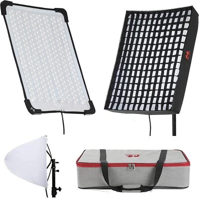 Falcon Eyes RX-18TDX III 130W Flexible LED Light 3000K-5600K with Honeycomb Grid - Image 1 of 4